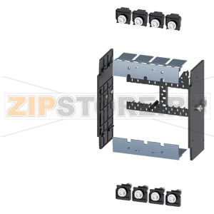 draw-out unit conversion kit for MCCB accessory for: circuit breaker 4-pole 3VA6 400/600 Siemens 3VA9344-0KD10 