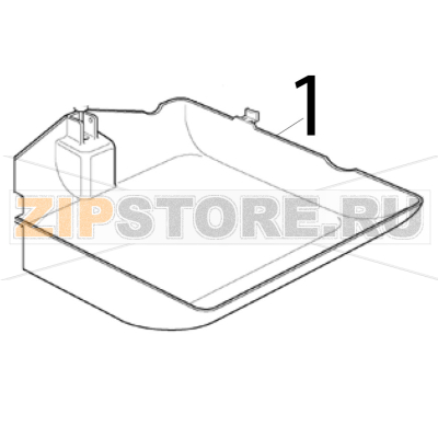 Water sump Scotsman MAR 78 SPLIT Water sump Scotsman MAR 78 SPLITЗапчасть на деталировке под номером: 1