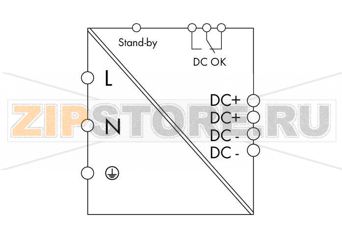Switched-mode power supply; Pro; 1-phase; 48 VDC output voltage; 5 A output current; TopBoost + PowerBoost; DC OK contact Wago 787-833 Источник питания с первичной синхронизацией с функциями PowerBoost и TopBoostВход для режима ожидания для отключения выхода и минимизации энергопотребления Контакт пост.ток в норме для контроля параметров на выходеПодходит как для параллельных, так и последовательных цепейПригодны для оборудования с классом защиты IЕстественное конвекционное охлаждение при горизонтальной установкеЗаключены в кожух для использования в распределительных шкафахЭлектрически изолированное выходное напряжение (безопасное низковольтное напряжение) согласно EN 60950-1/UL 60950-1...