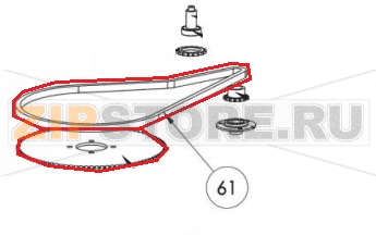 Catena Sigma SL 80   Catena Sigma SL 80Запчасть на сборочном чертеже под номером: 61Название запчасти Sigma на итальянском языке: Catena Sigma SL 80