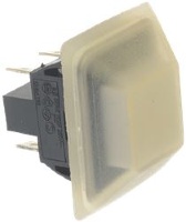 BIPOLAR WHITE SWITCH 10A 250V