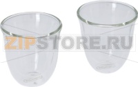 SET 2 COFFEE GLASSES 90 ml DLSC310