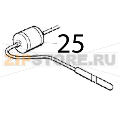 Filtro deumidificatore Scotsman MF 46 WS Filtro deumidificatore Scotsman MF 46 WSЗапчасть на деталировке под номером: 25