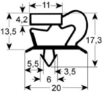 MAGNETIC GASKET [C] DOOR