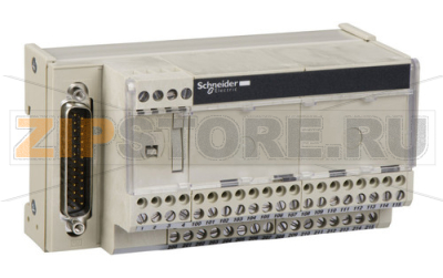 Модуль ввода/вывода с клемнным блоком, 8 каналов, SUB-D, IP20 Schneider Electric ABE7CPA03 