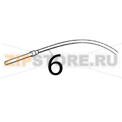 Verdampfertemperaturfuehler Scotsman EC 126 AS Verdampfertemperaturfuehler Scotsman EC 126 ASЗапчасть на деталировке под номером: 6