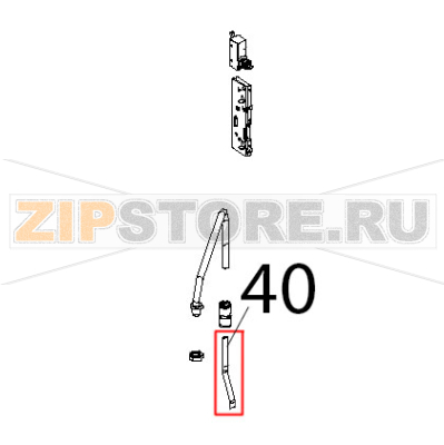 Tubo PE 7.93x4.75 trasparente Unox XF 188 Tubo PE 7.93x4.75 trasparente Unox XF 188Запчасть на деталировке под номером: 40