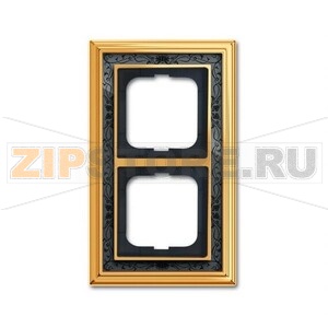 Рамка двухместная ABB 2CKA001754A4576 