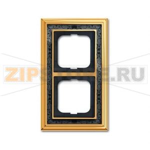 Рамка двухместная ABB 2CKA001754A4576 