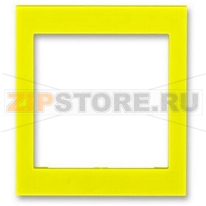 Накладка на рамку 55х55 мм, жёлтая ABB 2CHH010355A4064 