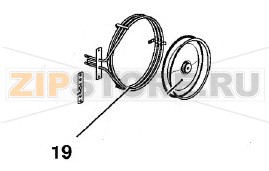 Тэн 2900 W 230 V кольцевой для печи конвекционной Unox XF 023 Оригинальное название запчасти: RS1130A - CIRC.HEAT.ELEMENT D=230 3 TURNS Unox XF023На деталировке запчасть Unox XF023 под номером: 19
