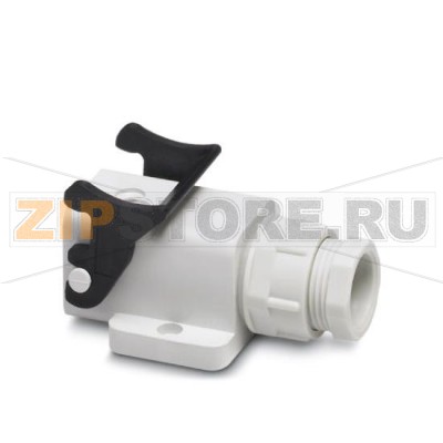 Приборный корпус HEAVYCON D 7 Phoenix Contact HC-D 7-SML-57/M1PG11/PA с одной защелкой, высота 25,5 мм, с резьбой 1 x PG11, открытая нижняя часть, цинк.Минимальный заказ: 10 шт.Упаковка: 10 шт.