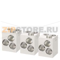ПРИНАДЛЕЖНОСТЬ ДЛЯ VL1250 КЛЕММА ДЛЯ КАБЕЛЯ (CU ИЛИ AL) КОМПЛЕКТ ИЗ 3 ЧАСТЕЙ 3-Х ПОЛЮСНЫЙ Siemens 3VL9700-4TG30