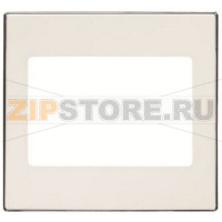 Накладка для аудиоразъёма, альпийский белый ABB 1342.80