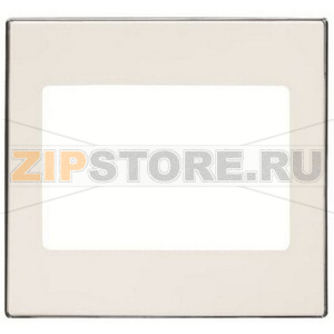 Накладка для аудиоразъёма, альпийский белый ABB 1342.80 