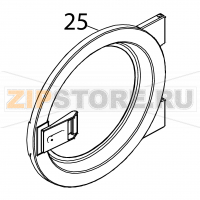 Door frame + handle Fagor LA-18 TP2 E