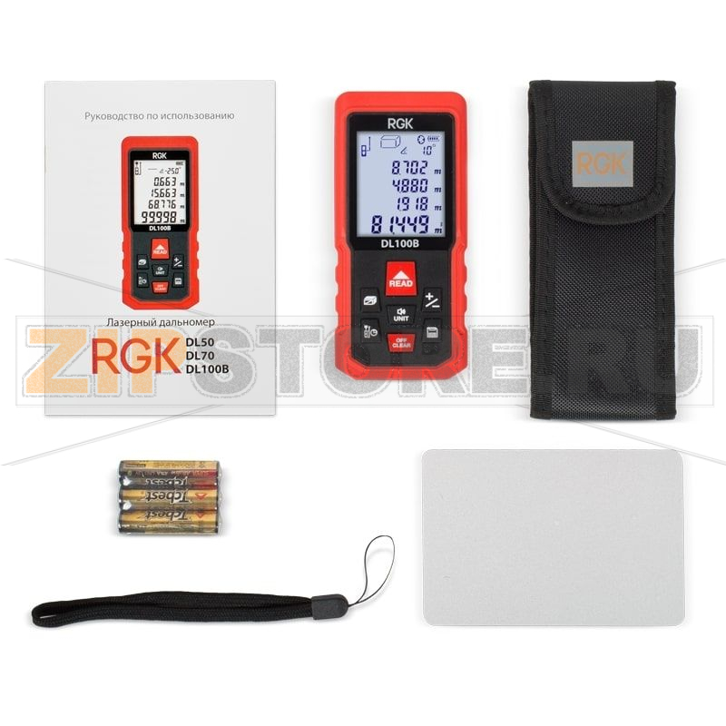 Дальномер лазерный RGK DL100B 