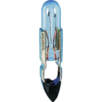 Лампа штекерная 12 В, 0.24 Вт, цоколь: T4.6, прозрачная, 1 шт TRU Components 1590286