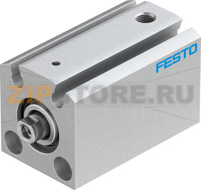 Пневмоцилиндр короткоходовой Festo AEVC-12-10-I-P-A 