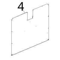 Fondo esterno inox Unox XBC 815G