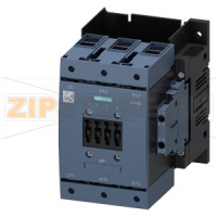 КОНТАКТОР 55КВТ/400V/AC-3, БЕЗ КАТУШКИ ДОП. КОНТАКТЫ 2НО+2НЗ, ТИПОРАЗМЕР S6 С РАМОЧНЫМИ КЛЕММАМИ Siemens 3RT1054-1LA06