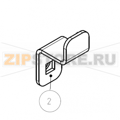 Staffa x serratura scatola porta gettoni Imesa LM 14                   Staffa x serratura scatola porta gettoni Imesa LM 14Запчасть на сборочном чертеже под номером: 2Название запчасти на итальянском языке: Staffa x serratura scatola porta gettoni Imesa LM 14