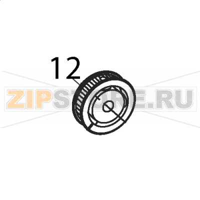 Tooth belt wheel Intermec PX6i Tooth belt wheel Intermec PX6iЗапчасть на деталировке под номером: 12Название запчасти на английском языке: Tooth belt wheel Intermec PX6i.