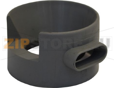 EXHAUST HOUSING RIGHT OPEN PP GREY 
