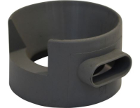 EXHAUST HOUSING RIGHT OPEN PP GREY