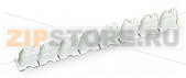 Стопор для изоляции; 0,08 - 0,2 мм? "s" (0,14 мм? "f-st"); 8 шт./ полоса; белые Wago 727-197