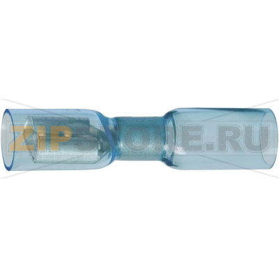 Клемма плоская 6.3 мм, 0.8 мм, 180°, синяя, 1 шт DSG-Canusa 7934200502 
