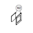Gasket + Lamp glass cover Tecnoinox EFM06DS