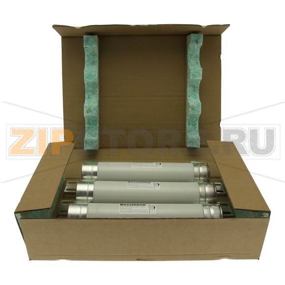 Предохранитель воздушный, 6.3 A, AC 72.5 kV, 12 кА, BS, 76x914 мм Eaton 72.5KV 6.3A 3" AIRFUSE F 