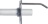 IGNITION SPARK PLUG ROUND ø 9x42 mm