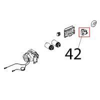 Safety thermostat and unipol. 330 °C, Ty95H, L=1300 mm Unox XF 193