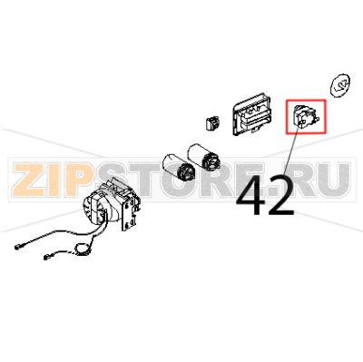 Safety thermostat and unipol. 330 °C, Ty95H, L=1300 mm Unox XF 193 Safety thermostat and unipol. 330 °C, Ty95H, L=1300 mm Unox XF 193Запчасть на деталировке под номером: 42