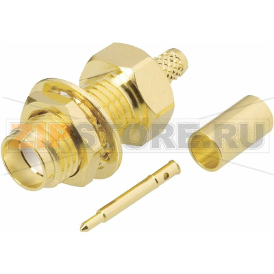Разъем обратный SMA, 1 шт TRU Components 1579423 