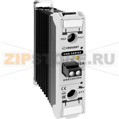 Реле твердотельное 30 А, 500 В/AC, 1 шт Crouzet GNR25DCRH 