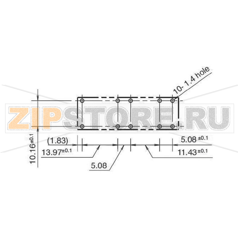Реле электромагнитное 24 В/DC, 6 А, 1 шт IDEC RF1V-2A2BL-D24 