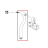 Rod, Bowl Lift KitchenAid K7 HD