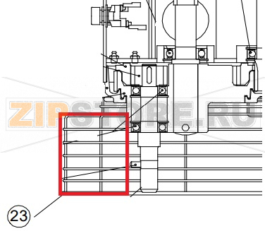 Griglia protezione Sigma BM 30                Griglia protezione Sigma BM 30Запчасть на сборочном чертеже под номером: 23Название запчасти Sigma на итальянском языке: Griglia protezione Sigma BM 30