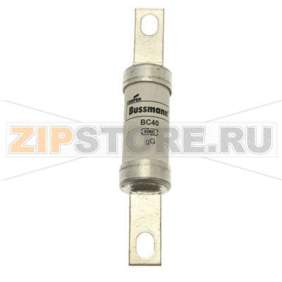 Предохранитель, 50 A, AC 500 В, DC 250 В, 80 кА, BS88, 21x114 мм, gL/gG, BS Eaton 50AMP 500V AC/ 