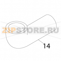 Impulse elbow 1003017 Fagor FI-48 B