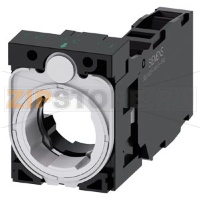 ДЕРЖАТЕЛЬ ДЛЯ 3-Х МОДУЛЕЙ, ПЛАСТИК, С ОДНИМ 1НО+1НЗ КОНТАКТНЫМ МОДУЛЕМ В КОМПЛЕКТЕ, ВИНТОВЫЕ КЛЕММЫ Siemens 3SU1500-1AA10-1FA0