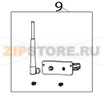 Модуль Wi-Fi TSC MX240P Модуль Wi-Fi для принтера TSC MX240PЗапчасть на деталировке под номером: 9