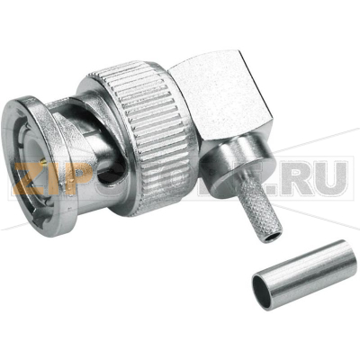 Разъем BNC, 75 Ом, 1 шт Telegärtner J01002A0029 