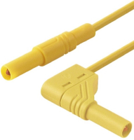 Провод испытательный 1 м, 32 A, 1000 В/AC/DC, желтый Hirschmann 934083103