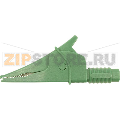 Зажим крокодил для проводов, 4 мм, CAT III, 1000 В, 1 шт Cliff FCR79900G 