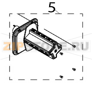 Label rewind spindle assembly TSC PEX-1130 Label rewind spindle assembly TSC PEX-1130Запчасть на деталировке под номером: 5