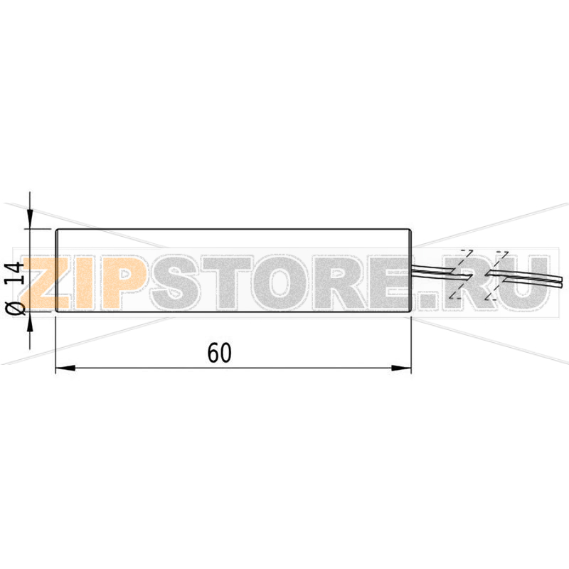 Модуль лазерный, зеленый, 3 МВт Picotronic LD532-3-3(14x60) 